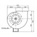 Centrifugal RVS AISI 316 BPR 401C T4 0.55kW
