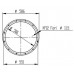 Centrifugal RVS AISI 316 BPR 502E T6 0.37kW
