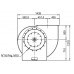 Centrifugal RVS AISI 316 BPR 711D T6 4kW