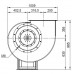 Centrifugal Fan BPR 501B T2 18.5kW