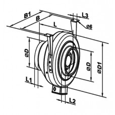 250 Ventilator Centrifugal