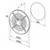 OVK 4D 450 Ventilator axial 