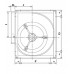 Single Inlet Centrifugal Fan CBS-10/6-0.75kW/4