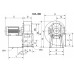 CRMT/6- 400/165 2.2kw Centrifugal steel fan